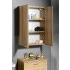 Aqualine ZOJA/KERAMIA FRESH 50 x 76 x 23 cm 51304 skříňka horní dub platin