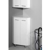 Aqualine ZOJA / KERAMIA FRESH 50321 spodní rohová skříňka 78 cm bílá
