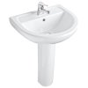 1086 nastenne umyvadlo compact 55