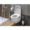 Aqualine Apollo 1416-08 WC štětka mléčné sklo