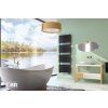 Isan Atria 800 x 550 mm koupelnový radiátor bílý