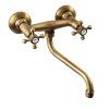 Sapho Antea 3066 dřezová baterie nástěnná 150 mm kohoutková  bronz