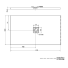 Polysan FLEXIA 170 x 100 x 3,5 cm 72918 sprchová vanička s možností úpravy rozměru