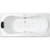 911 2 masazni vana 180 x 80 cm krona flat cerny