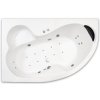 1466 1 masazni vana 160 x 105 cm leva varianta nike luxus cerny prisavky