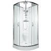 251 3 sprchovy box briliant model 7 ctvrtkruhovy s vanickou z liteho mramoru sedatkem a sprchovou termostatickou tyci s horni sprchou cire sklo
