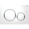 Geberit Sigma 20 115.882.KJ.1 ovládací tlačítko bílá / pochromovaná lesklá / bílá