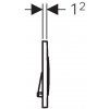 Geberit Sigma 20 115.882.KK.1 ovládací tlačítko bílá / pozlacená / bílá