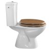 Aqualine 1705-10 WC sedátko HDF dub