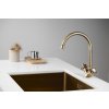 Sapho Antea dřezová baterie výška 275 mm bronz 3096