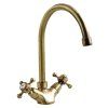 Sapho Antea dřezová baterie výška 275 mm bronz 3096