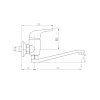 577 6 sazava umyvadlova drezova baterie chrom sa501 5 26 rav slezak barva chrom rozmer 100 mm