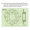 Dražice pr. 225/pr. 150 mm redukční příruba 100641132