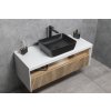 Sapho Sand 903726 umyvadlo 50 x 38 cm černá mat