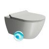 Sapho Pura 881517 WC závěsné 55 x 36 cm cenere dual-mat