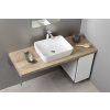 Sapho Sand 903709 umyvadlo 50 x 38 cm bílá mat