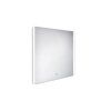 Nimco 80 x 70 cm LED zrcadlo se dvěma dotykovými senzory ZP 17003VX