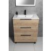 Sapho Slim 1601-60 keramické umyvadlo 60 x 46 cm bílé