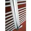 PMH Helios-Alu 600 x 1200 mm HE2SS koupelnový radiátor kartáčovaná nerez