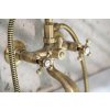 Sapho Antea 3016 vanová baterie nástěnná 150 mm kohoutková bronz