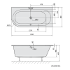 Polysan ASTRA R 165 x 80 x 48 cm 34611 vana