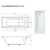 28813 obdelnikova vana modern slim