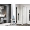 SanSwiss Ronal ANNEA Black 80 cm boční stěna sklo Transparent ANT08000607