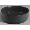 Sapho INFINITY ROUND 36 x 12 cm 10NF65036B umyvadlo na desku keramické černé mat