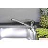 Aqualine 35 stojánková dřezová baterie chrom 52139