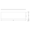 Polysan Plain Nika 72561 panel 190 x 59 cm