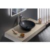 Sapho BLOK průměr 40 cm 2401-35 umyvadlo černý Marquin matný