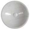 Sapho BLOK průměr 40 cm 2401-34 umyvadlo leštěný bílý mramor