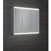 Sapho BATU 80 x 71 x 15 cm 1141131 galerka 2x LED osvětlení bílá