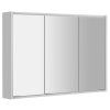 Sapho BATU 100 x 71 x 15 cm 1141130 galerka 2x LED osvětlení bílá