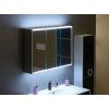 Sapho BATU 100 x 71 x 15 cm 1141130 galerka 2x LED osvětlení bílá