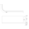 Polysan Viva R 185 panel čelní 72149