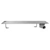 Aqualine Pavino 2710-90 sprchový kanálek s roštem pro dlažbu 860 x 140 x 92 mm nerez