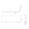 Polysan Astra L 33812 panel čelní