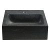 Sapho BLOK 30 x 10 x 30 cm 2401-29 umývátko antracit