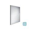 Nimco ZPC 13002VX-90 60 x 80 cm LED zrcadlo se dvěma dotykovými senzory černé