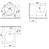 27977 zavesny bidet arco