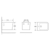 28386 zavesny bidet orlo