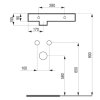 11401 umyvatko piccolo grande 45 x 26 x 155 cm