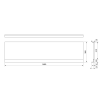 Polysan DEEP PLAIN NIKA 72957 panel 140 x 36 cm