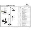 12910 sprchovy set s termostatickou baterii thermo 15 olo cerna