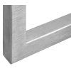 Sapho 490 x 150 x 30 mm 30384 Podpěrná konzole broušený nerez 1 ks