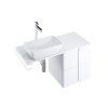 Ravak SD Balance 500 50 x 50 cm X000001365 skříňka pod umyvadlo bílá/grafit