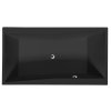 Polysan QUEST vana 180 x 100 x 49 cm obdélníková černá mat 78511.21