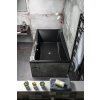 Polysan QUEST vana 180 x 100 x 49 cm obdélníková černá mat 78511.21