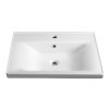 Aqualine SAVA 70 umyvadlo 70 x 46 cm nábytkové s otvorem pro baterii 2070